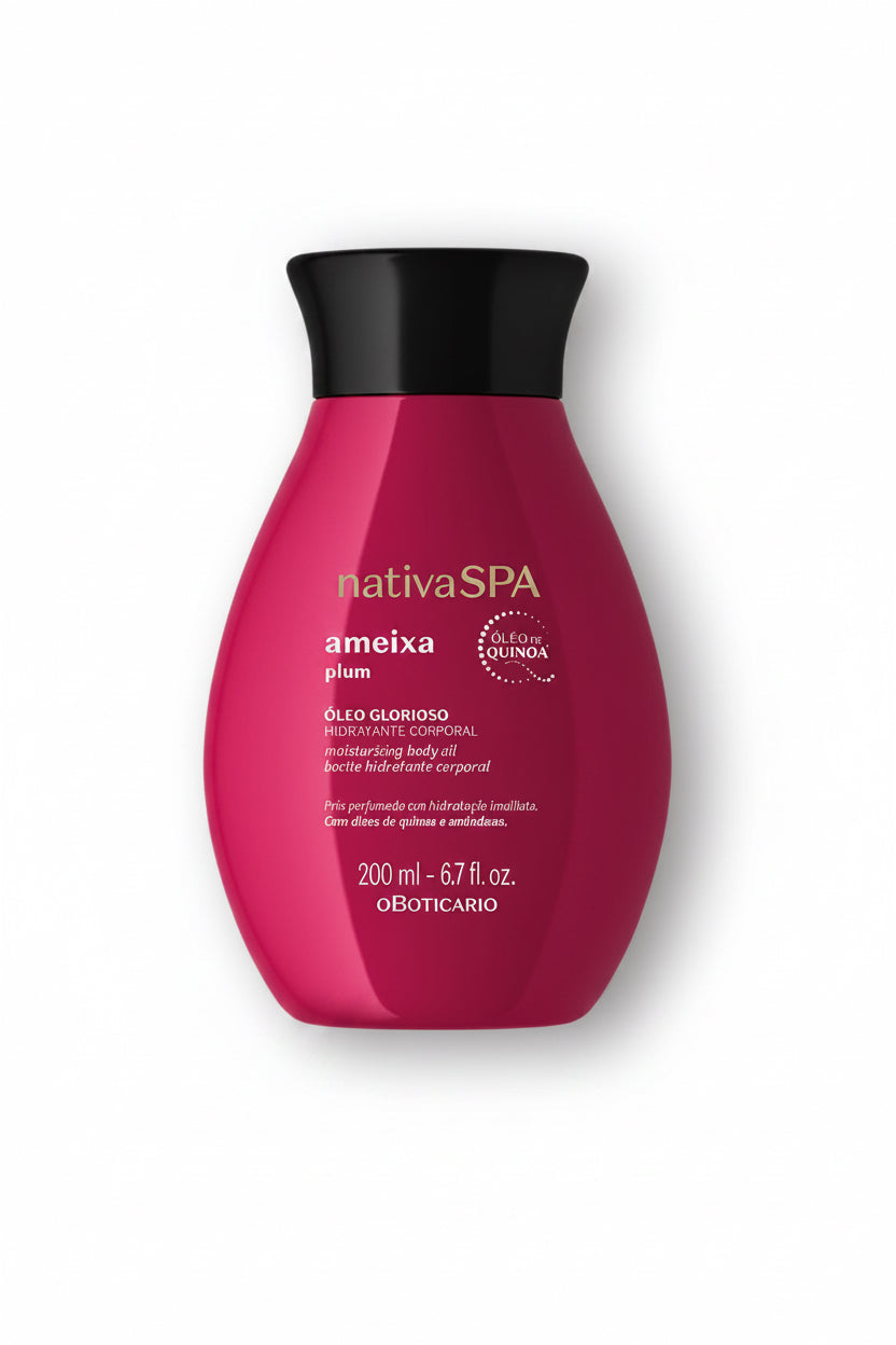 Oleo Glorioso de Banho Nativa Spa Ameixa,
200ml