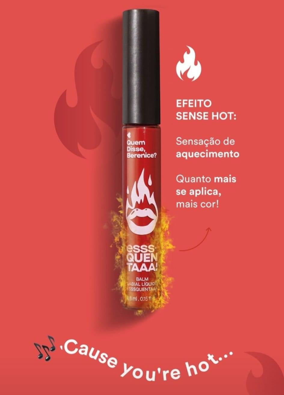 Baume à lèvres liquide chauffant Red Flame, 4,6 ml