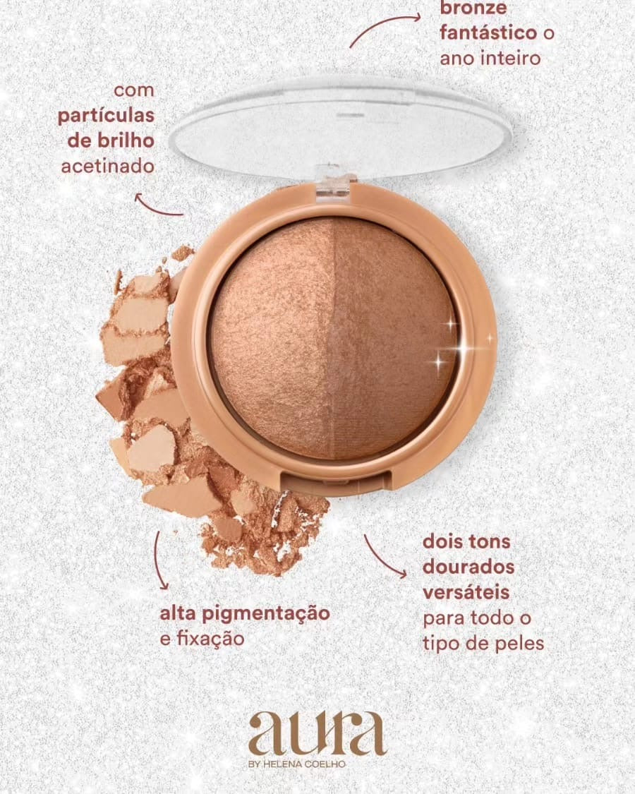 Duo Blush Tan-Tastic Aura by Helena Coelho