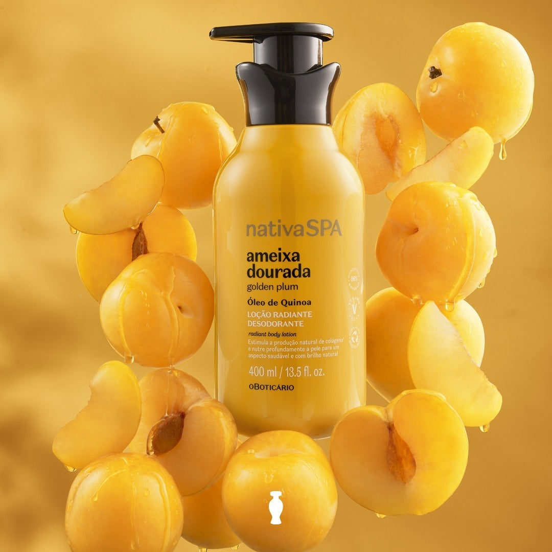 Loção Hidratante Corporal Nativa Spa Ameixa Dourada, 400ml