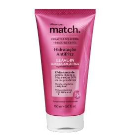 Match Leave-In Bloqueador de Frizz Match Hidratação Antifrizz, 150ml
