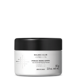 Pomada Modeladora Anticaspa Malbec Club, 85g