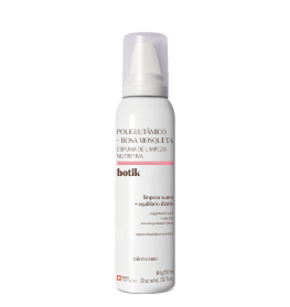 Botik Mousse Nettoyante Nourrissante Polyglutamique + Rose Musquée, 150 ml