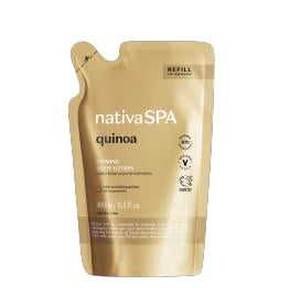 NSPA Recharge de lotion hydratante pour le corps au quinoa, 400 ml