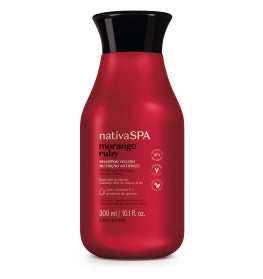 Nativa Spa Shampoo Morango Ruby, 300ml