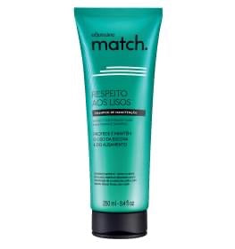 Match Respect pour un shampooing d'entretien lisse, 250 ml