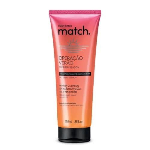 Match Shampoo Restaurador Operação de Verão, 250ml