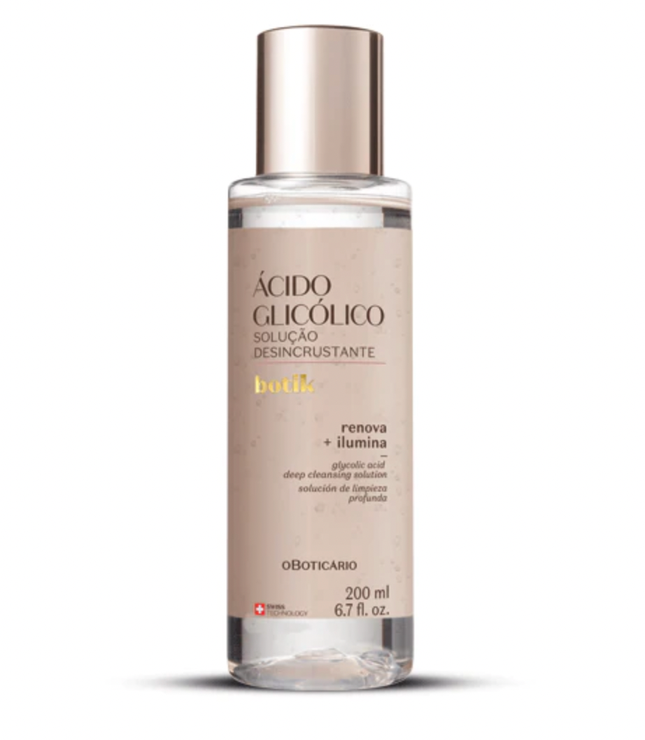 Botik Ácido Glicólico Solução Desincrustante, 200ml