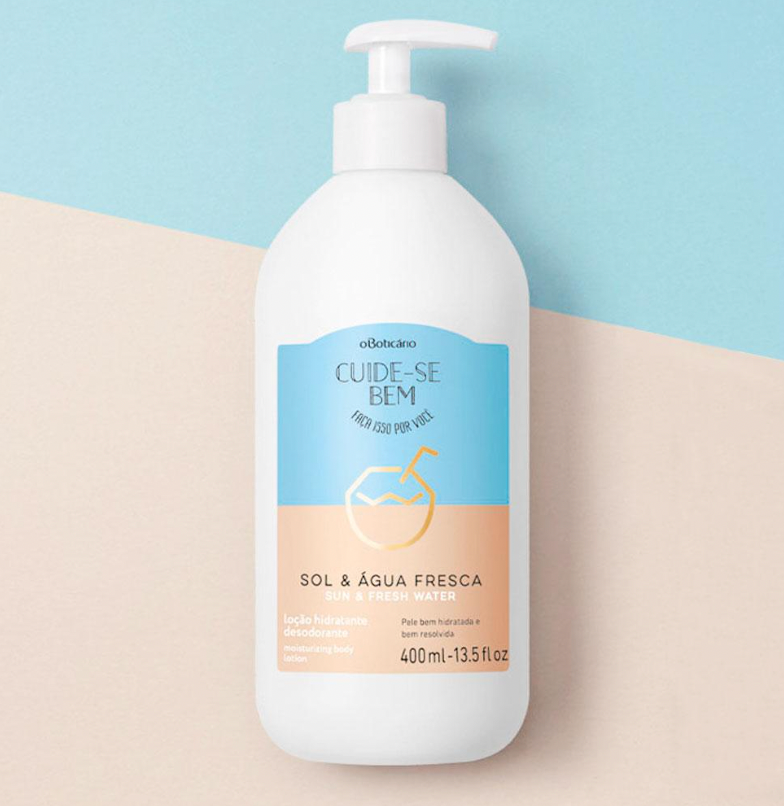 Cuide-se Bem Loção Hidratante Sol & Água Fresca 400 ml