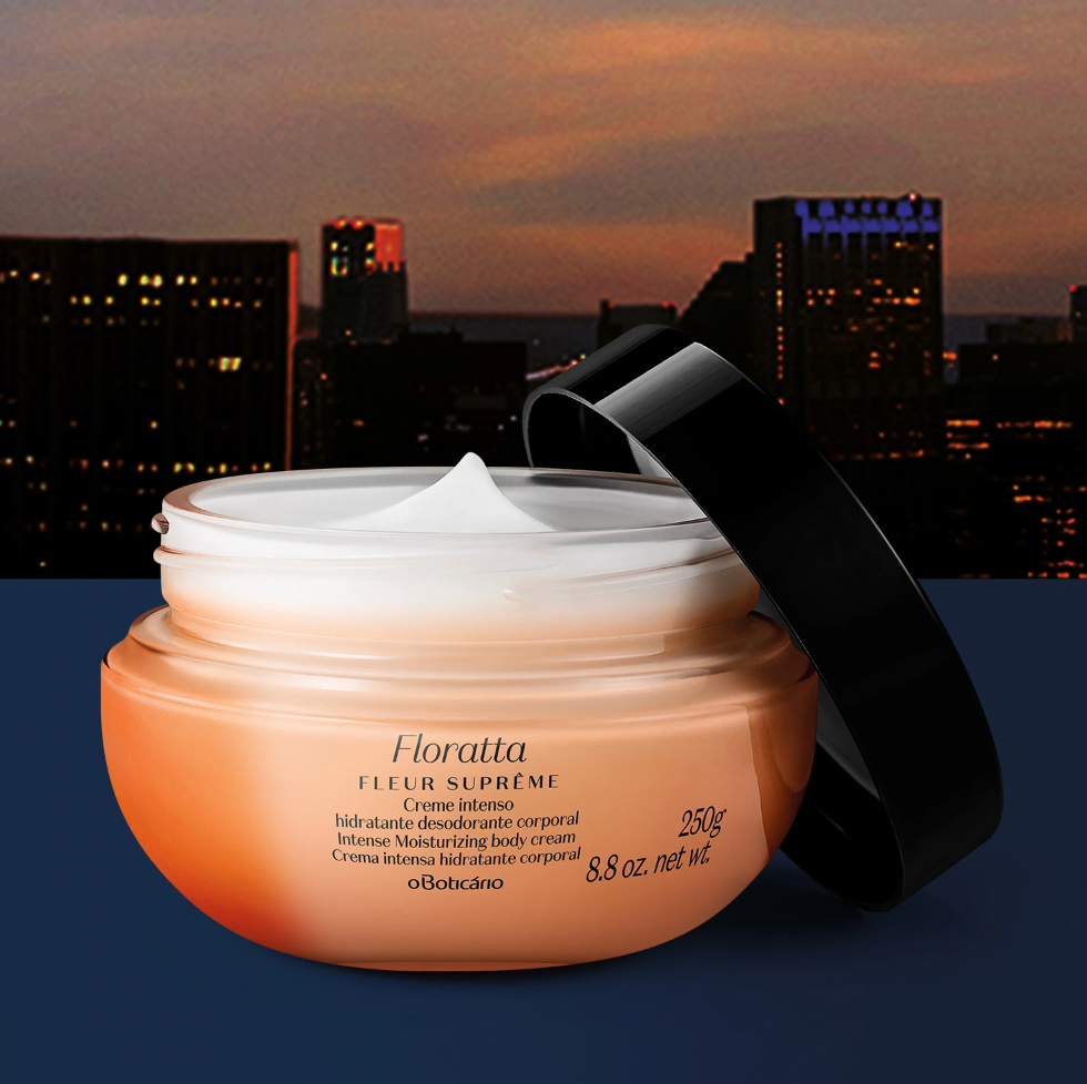 Floratta Fleur Suprême Satin Hydratant pour le corps, 250 g