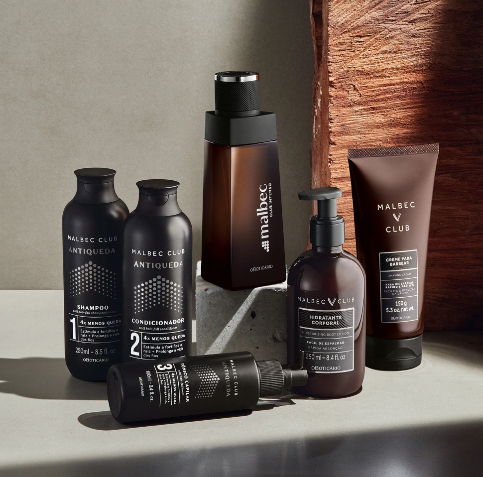 Malbec Club Shampoo Antiqueda, 250 ml