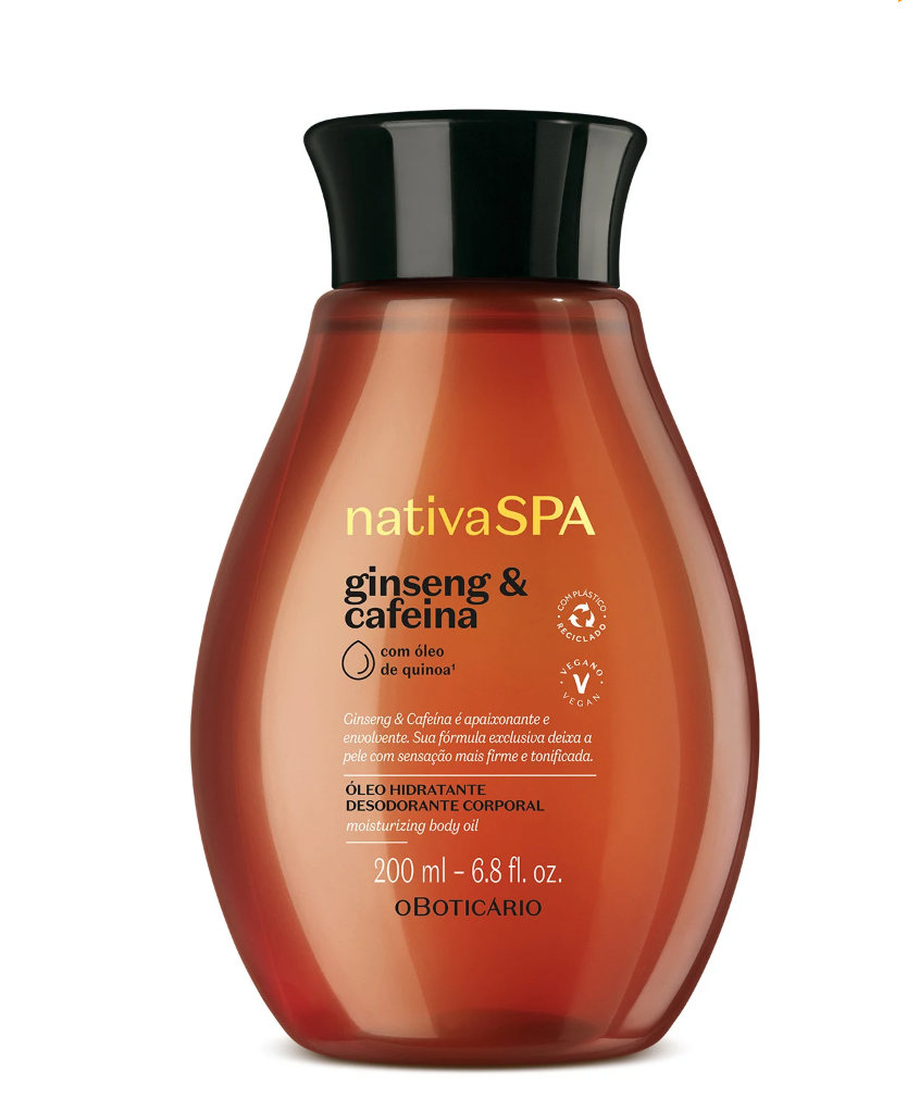 NSPA Ginseng & Cafeína Óleo Hidratante 200ml