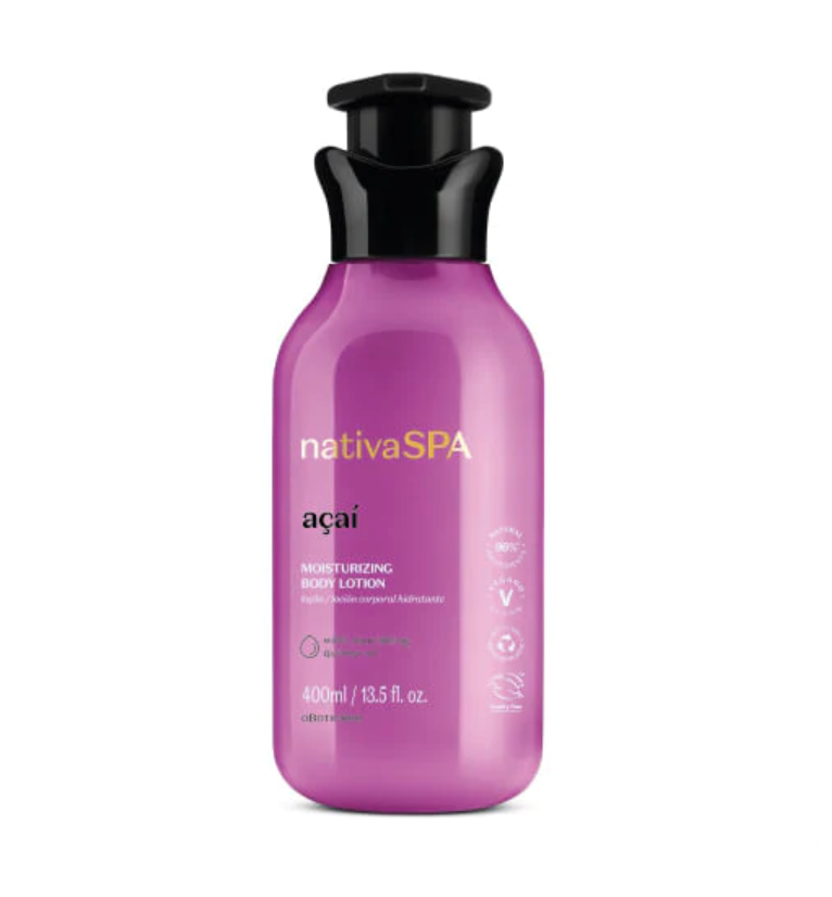 NSPA Loção Hidratante Corporal Açaí, 400ml