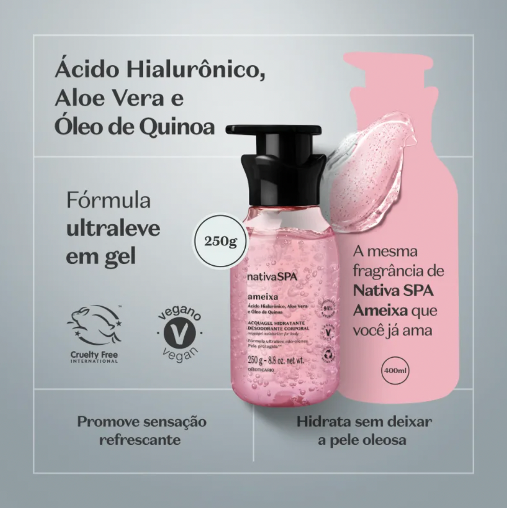 NSPA Prune Acquagel Lotion Hydratante, 250 ml