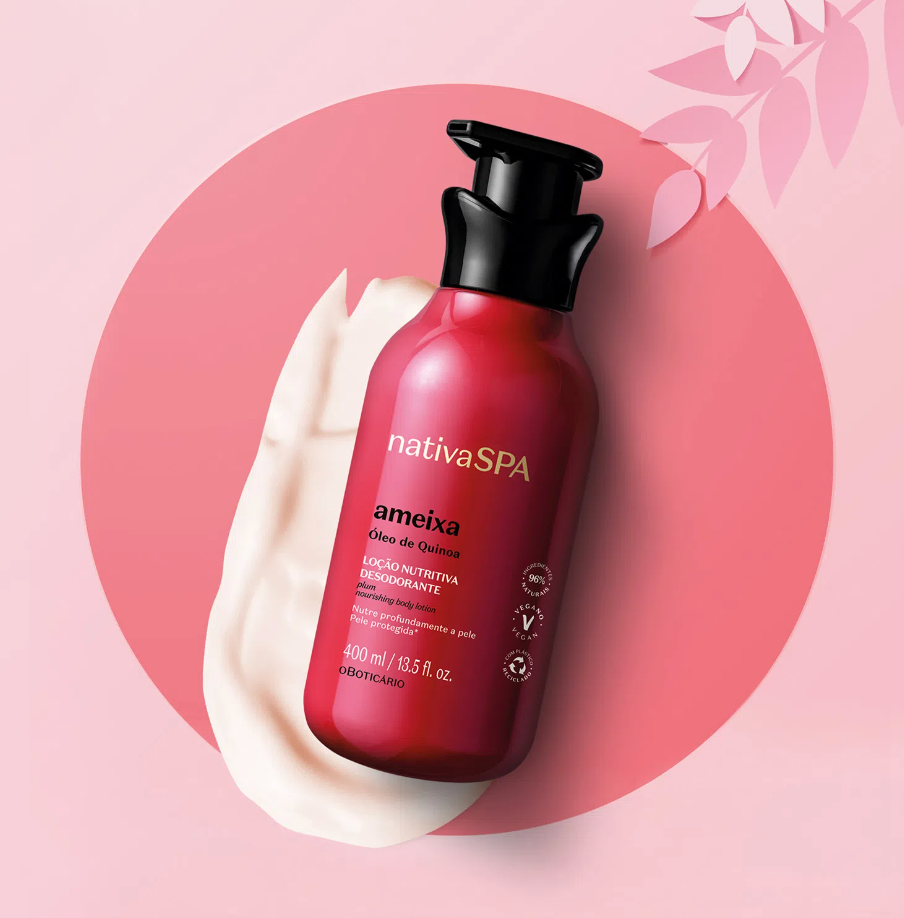 NSPA Loção Hidratante Corporal Ameixa, 400ml