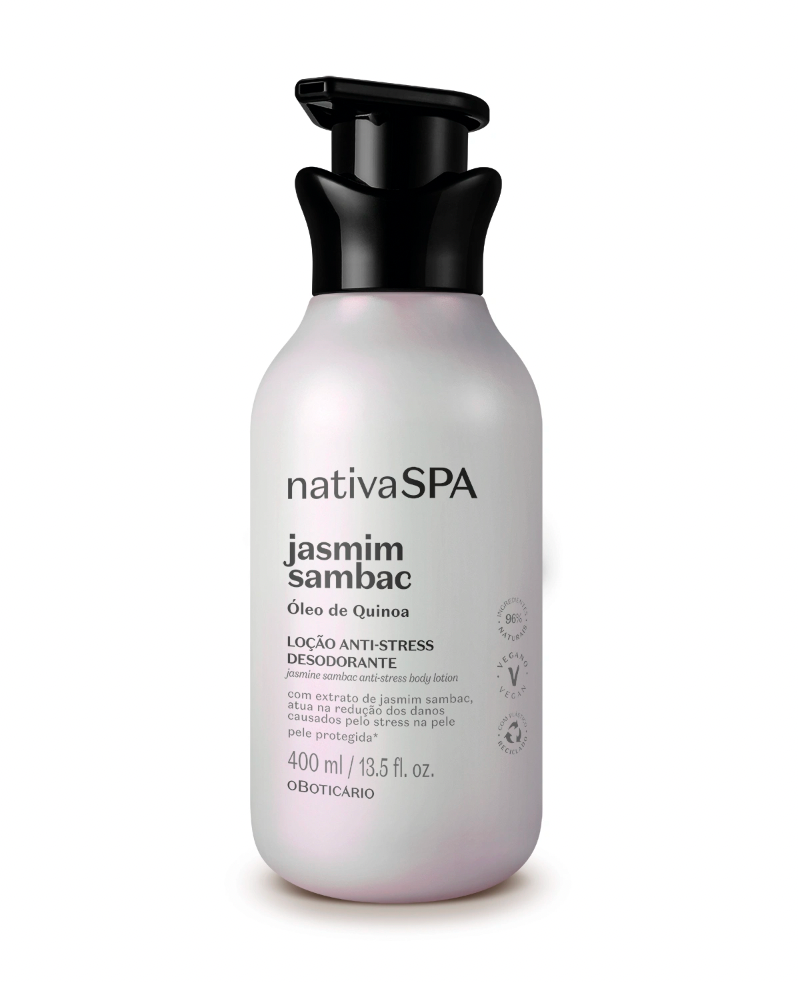 NSPA Loção Hidratante Corporal Jasmim Sambac, 400ml