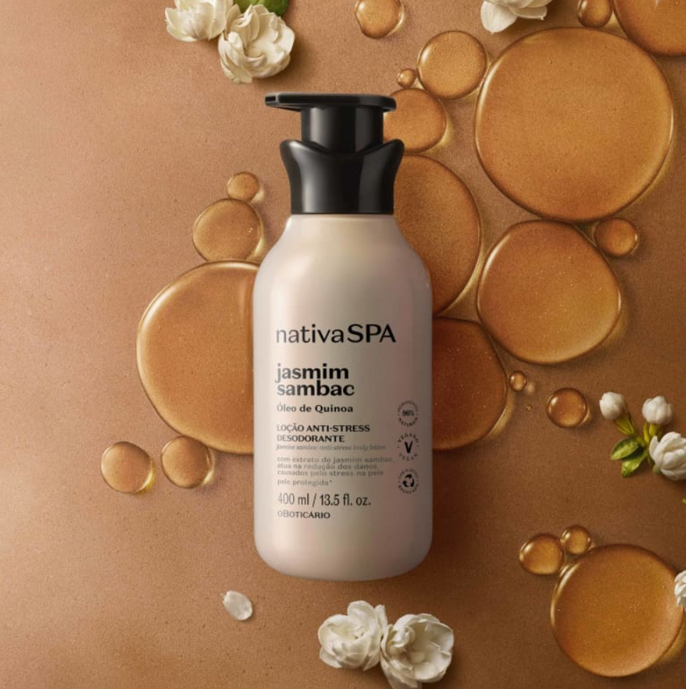 NSPA Loção Hidratante Corporal Jasmim Sambac, 400ml