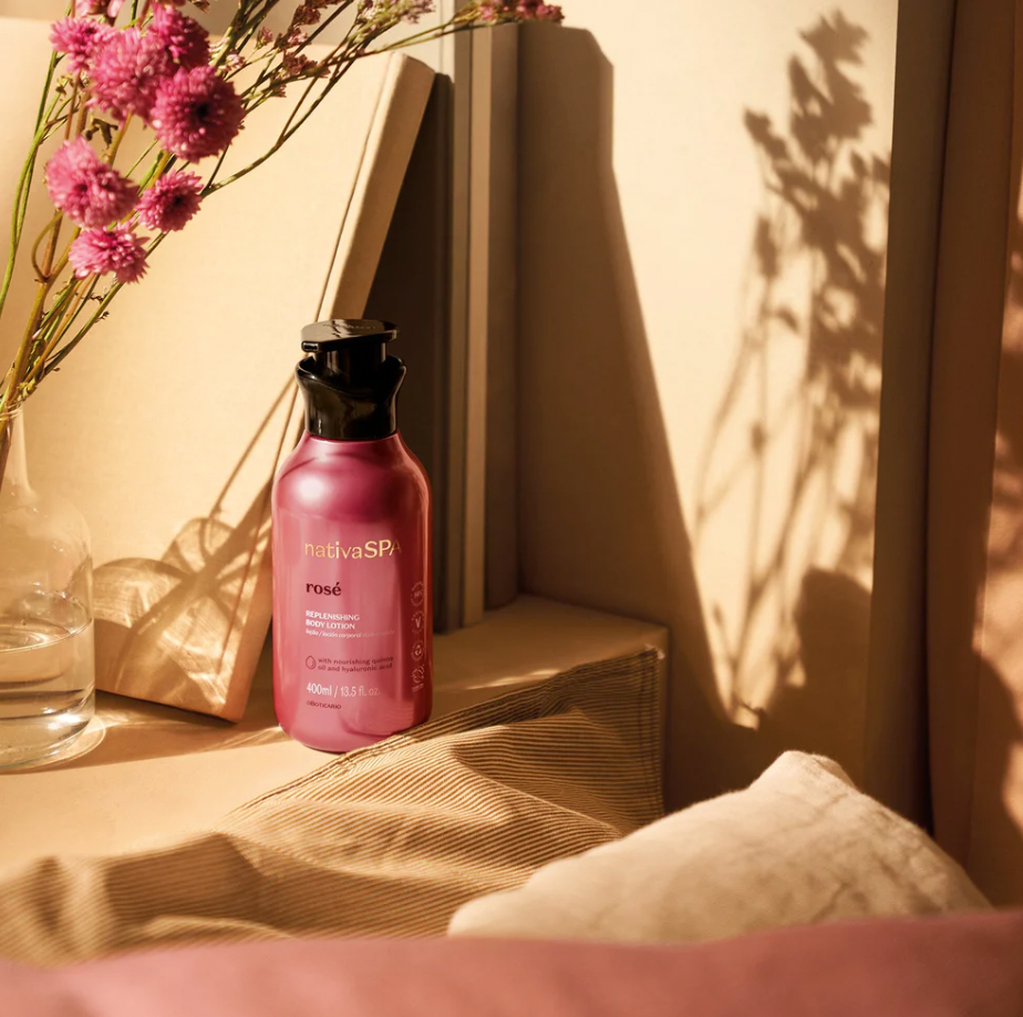 NSPA Loção Revitalizante Corporal de Rosé, 400ml