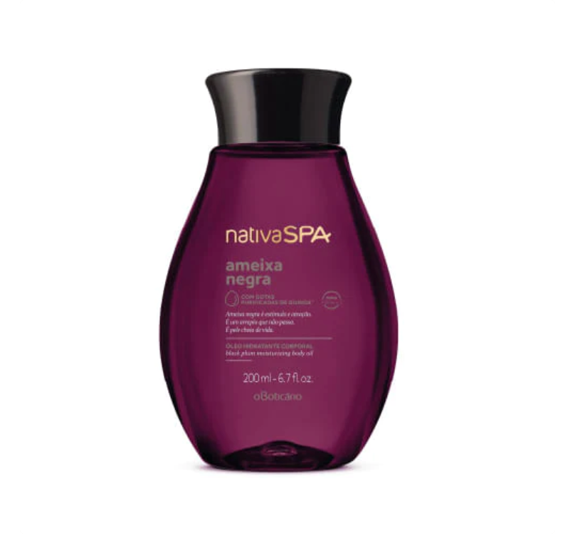 NSPA Óleo Hidratante Corporal Ameixa Negra, 200ml