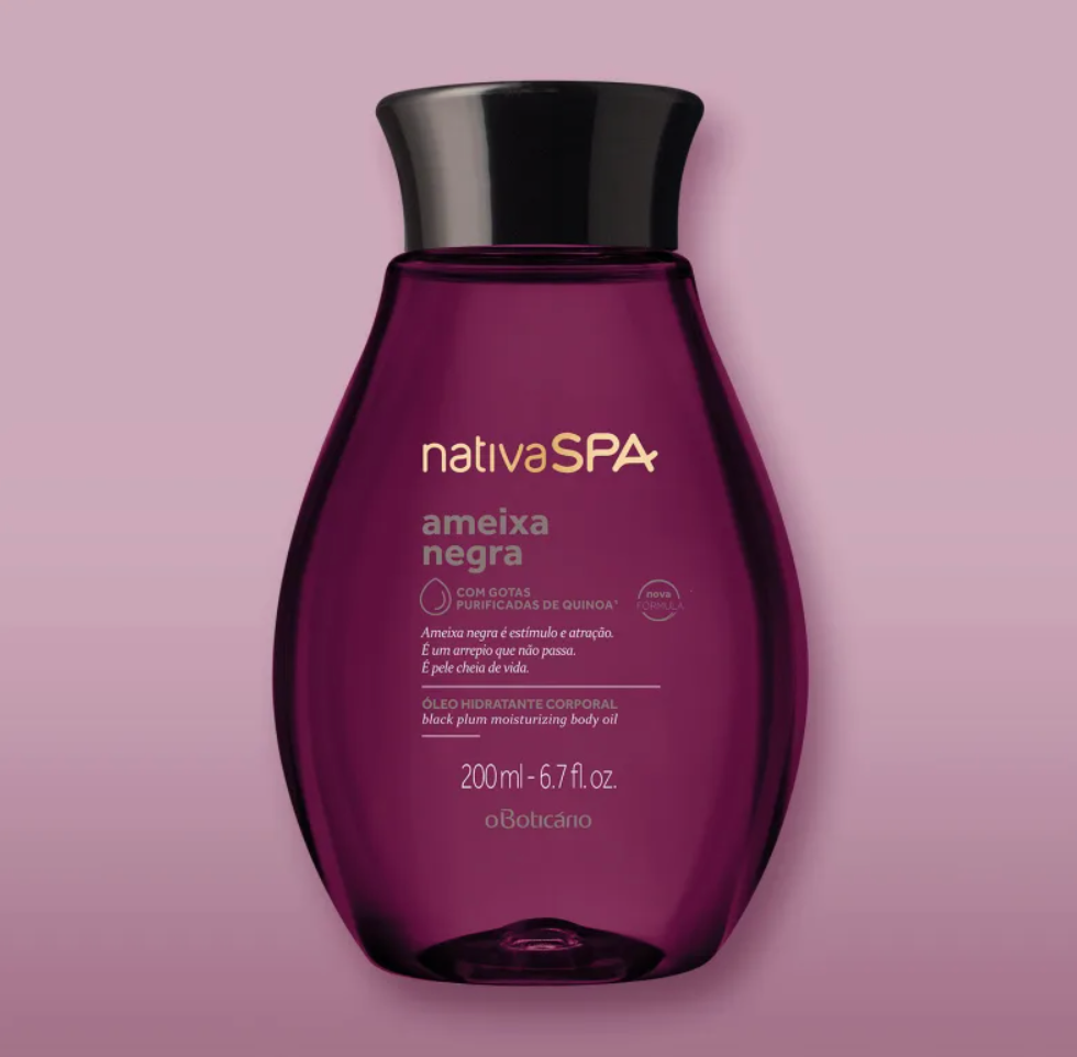 NSPA Óleo Hidratante Corporal Ameixa Negra, 200ml