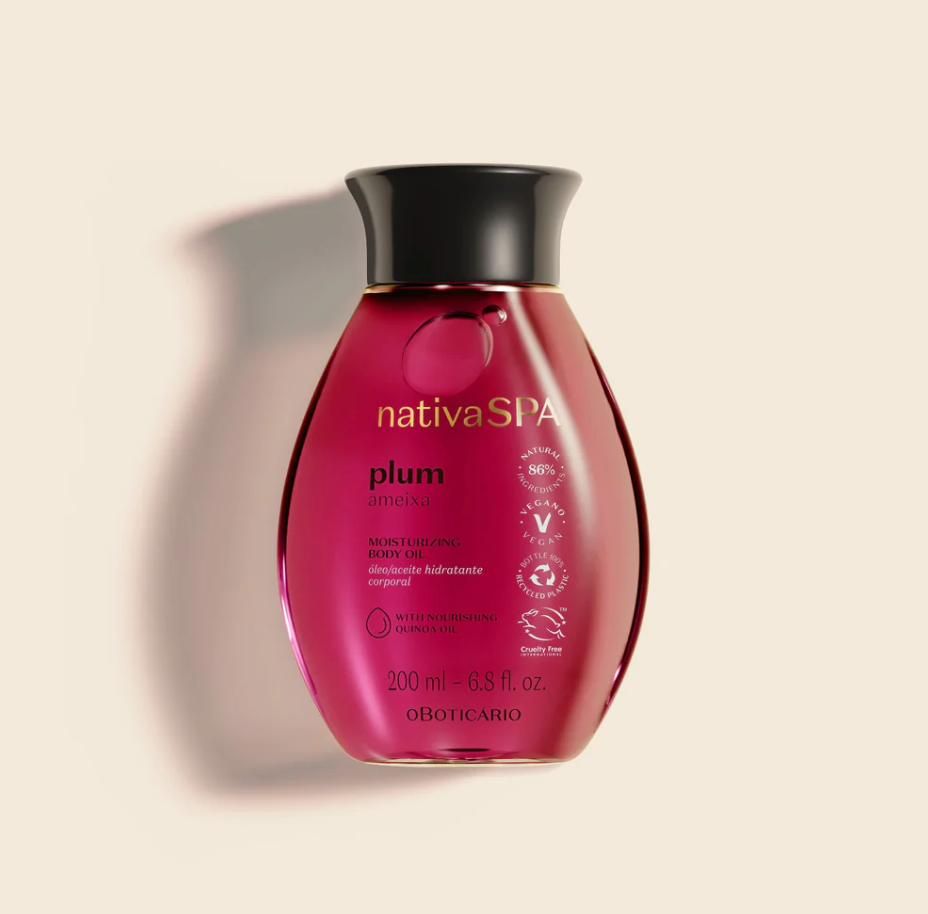 NSPA Óleo Hidratante Corporal Ameixa, 200ml