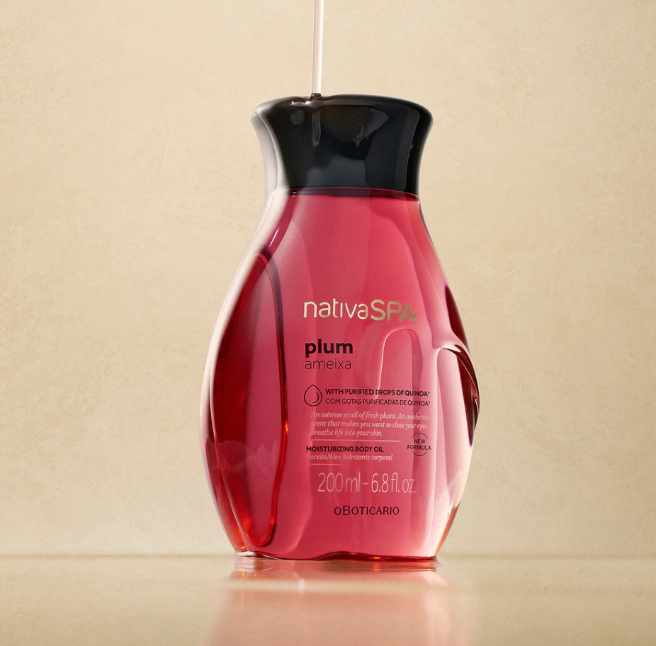 NSPA Óleo Hidratante Corporal Ameixa, 200ml