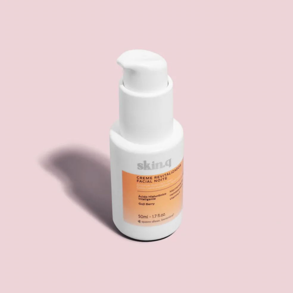 QDB Skin.Q Crème de nuit revitalisante pour le visage, 50 ml