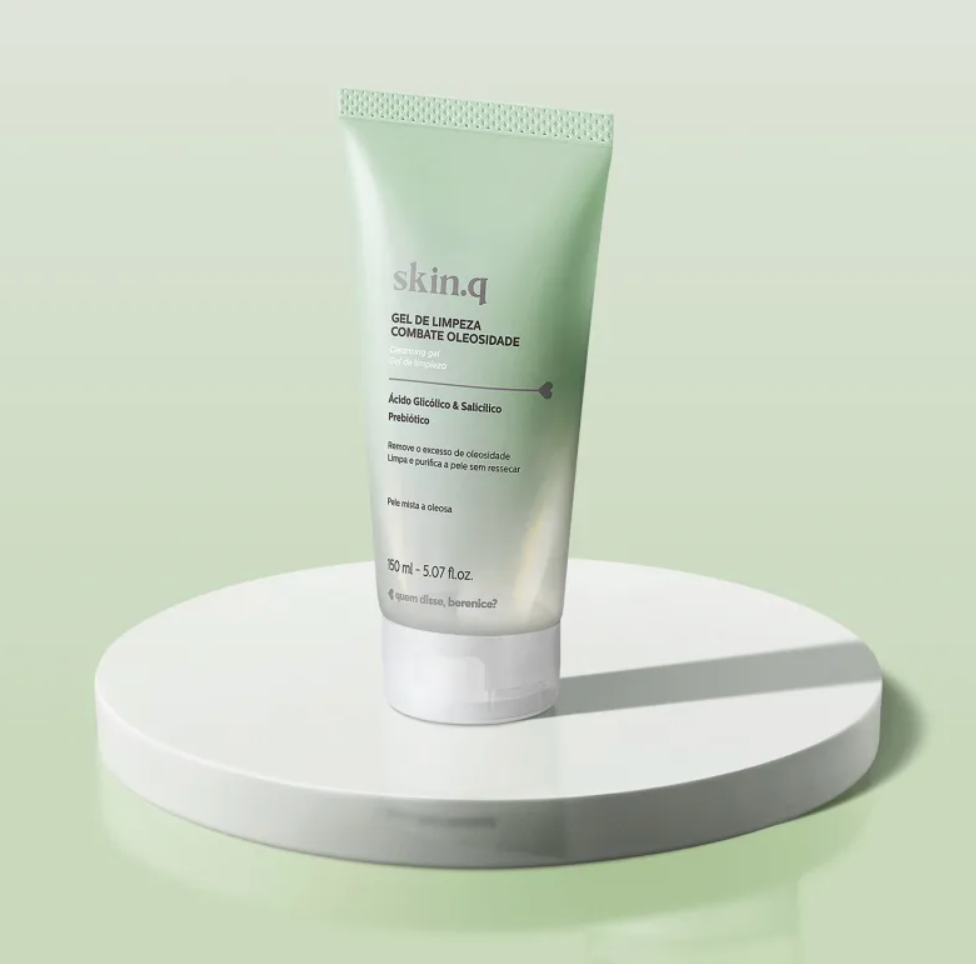 Gel nettoyant anti-huile QDB Skin.Q, 150 ml