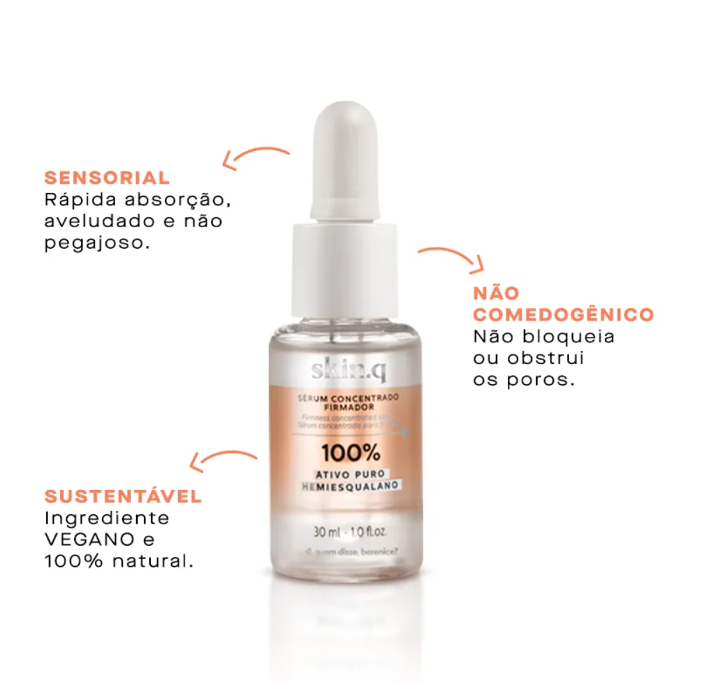 QDB Skin.Q Hemiesqualane Sérum concentré raffermissant, 30 ml