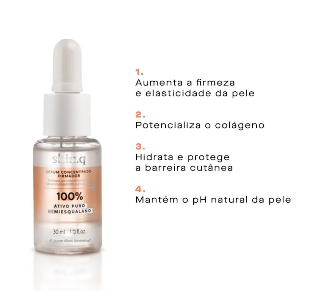 QDB Skin.Q Hemiesqualane Sérum concentré raffermissant, 30 ml