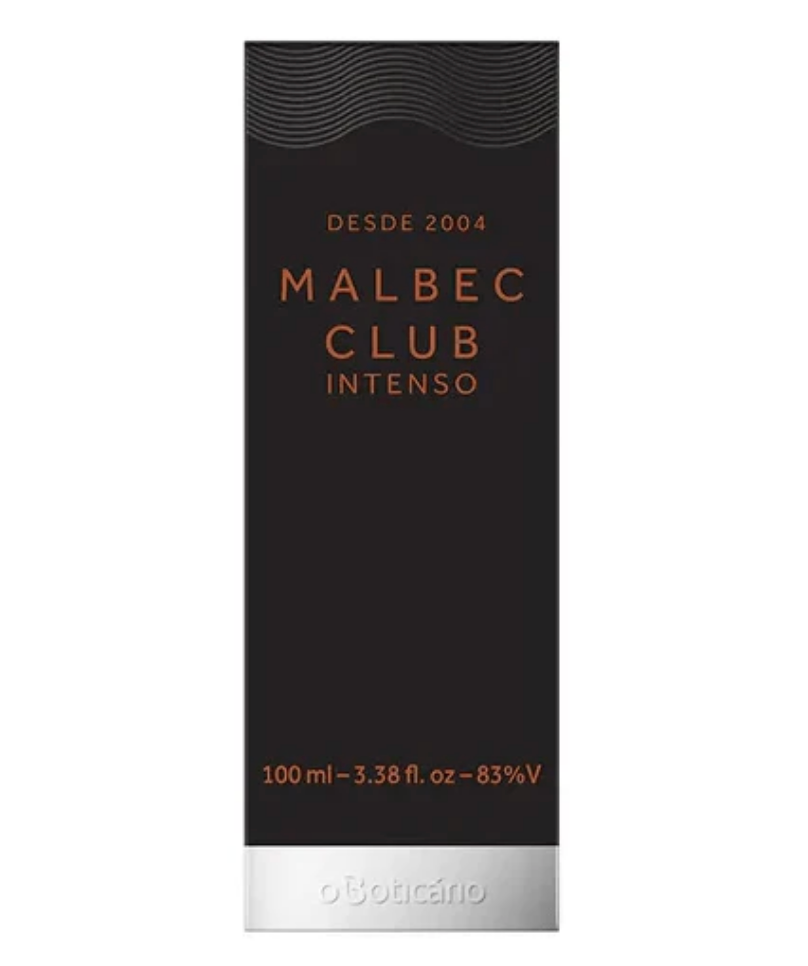 Malbec Club Intenso Eau de Toilette, 100ml