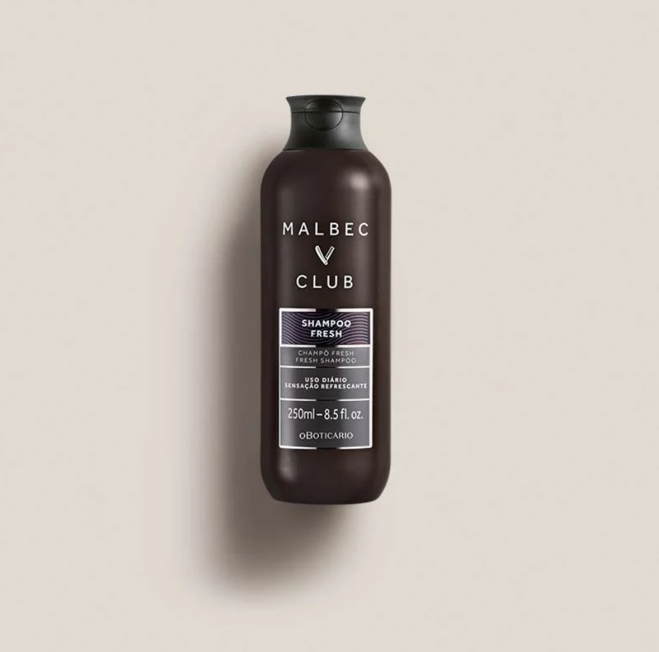 Malbec Club Shampoo Fresh, 250ml