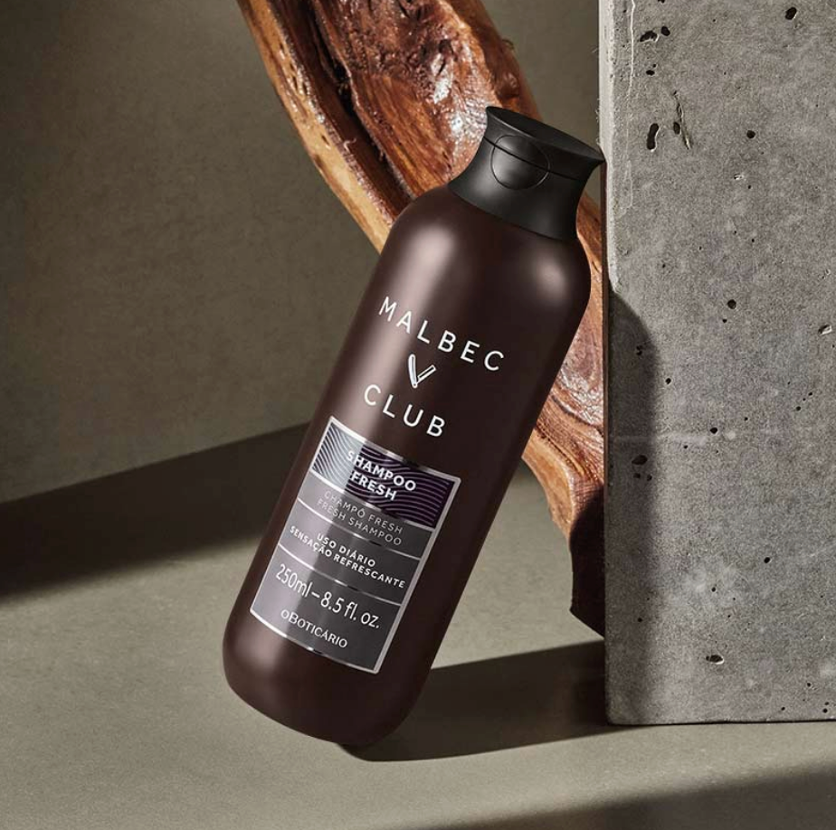 Malbec Club Shampoo Fresh, 250ml