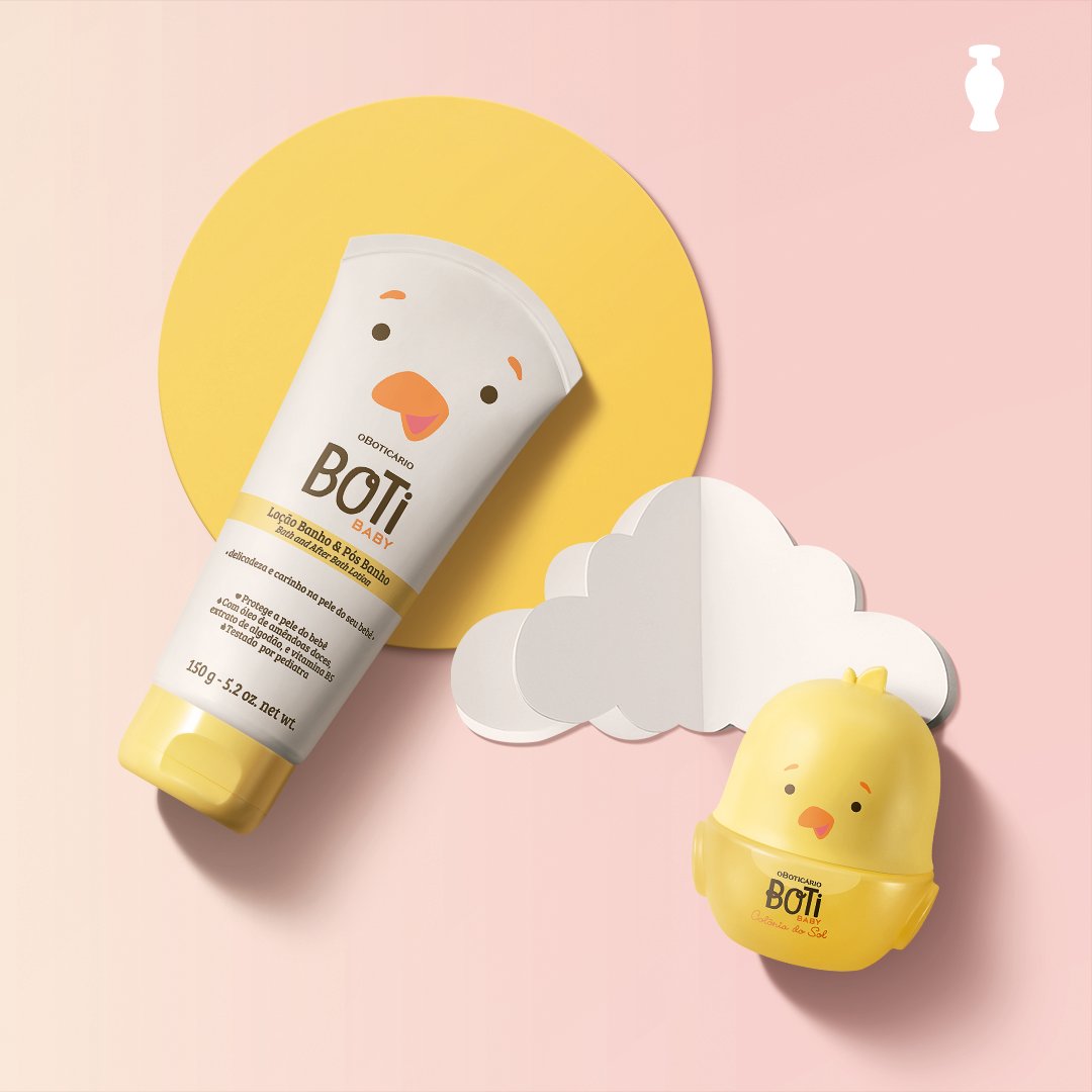 Boti Baby Lotion hydratante pour le bain et après le bain, 150 g