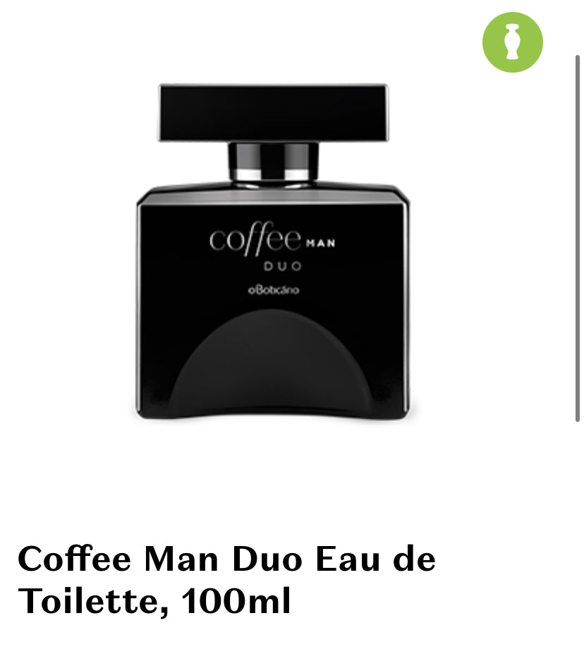 Coffee Man Duo Eau de Toilette, 100ml