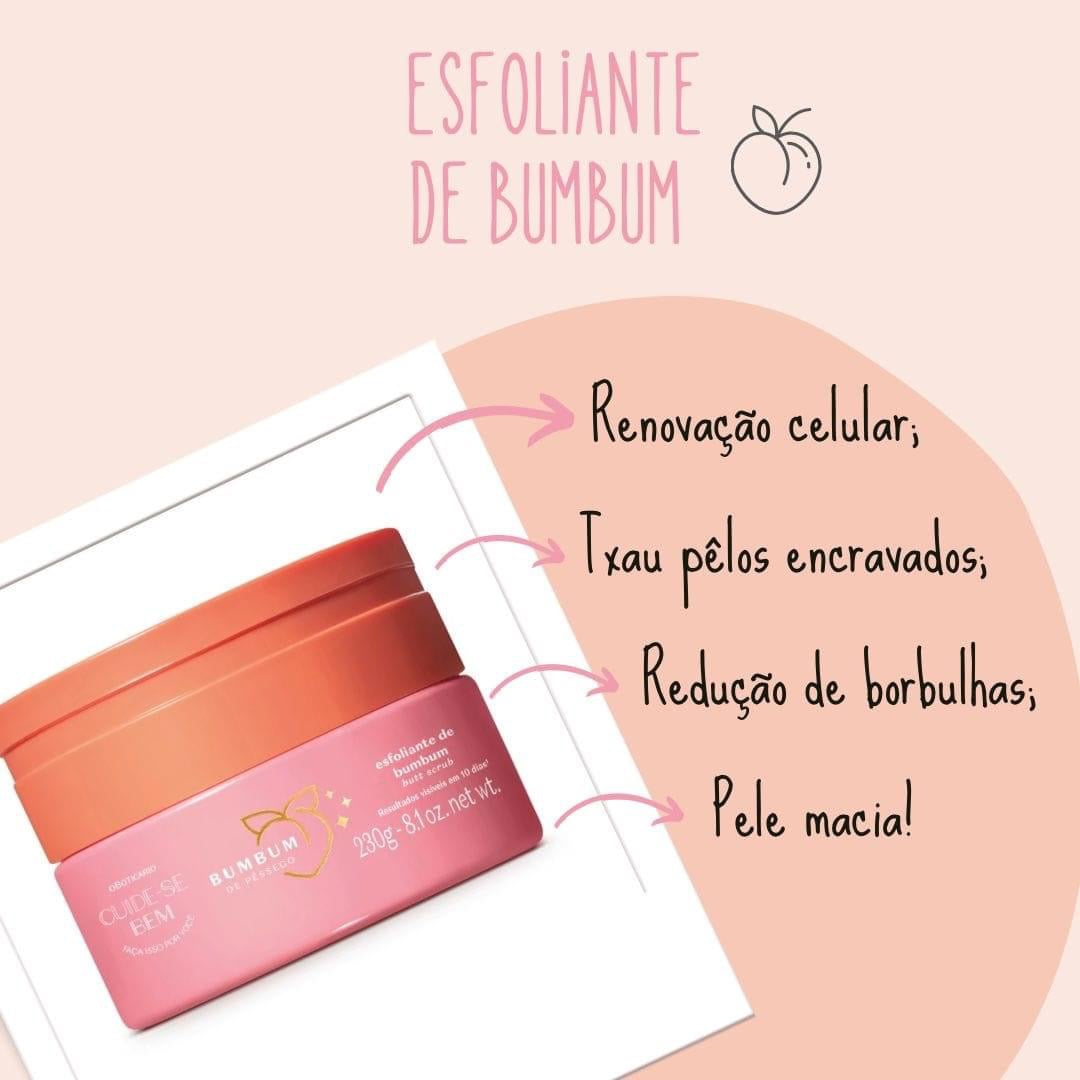 Cuide-se Bem Pessegura Gommage pour les Fesses, 230g
