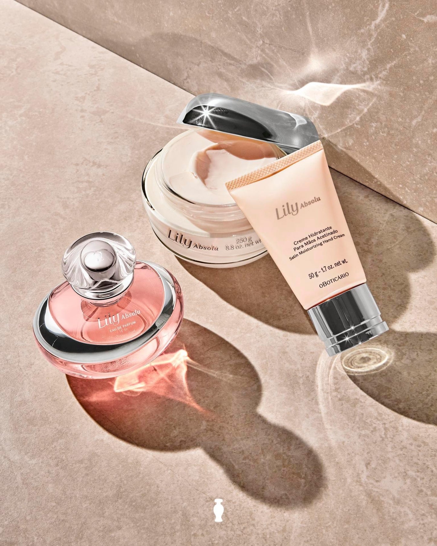 Lily Absolu Acetinado Hidratante Corporal, 250g