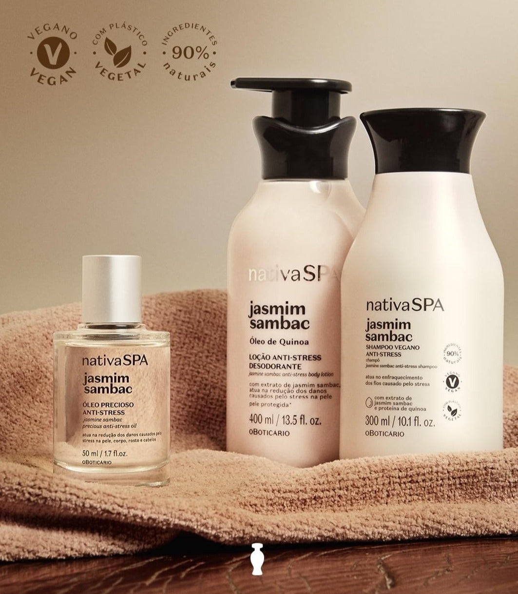 NSPA Loção Hidratante Corporal Jasmim Sambac, 400ml