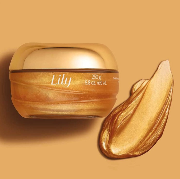 Lily Glow Geleia Iluminadora e Hidratante Corporal, 250g