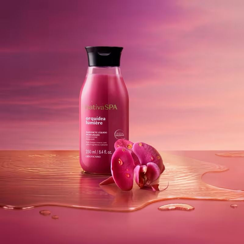 Sabonete Líquido Perfumado Nativa SPA
Orquídea Lumière 250ml
