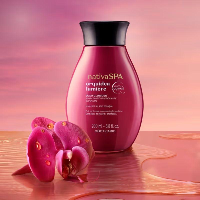 Óleo Glorioso de Banho Nativa SPA Orquídea
Lumière 200ml