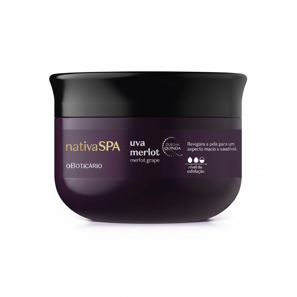 Esfoliante Corporal Nativa Spa Uva
Merlot 180g