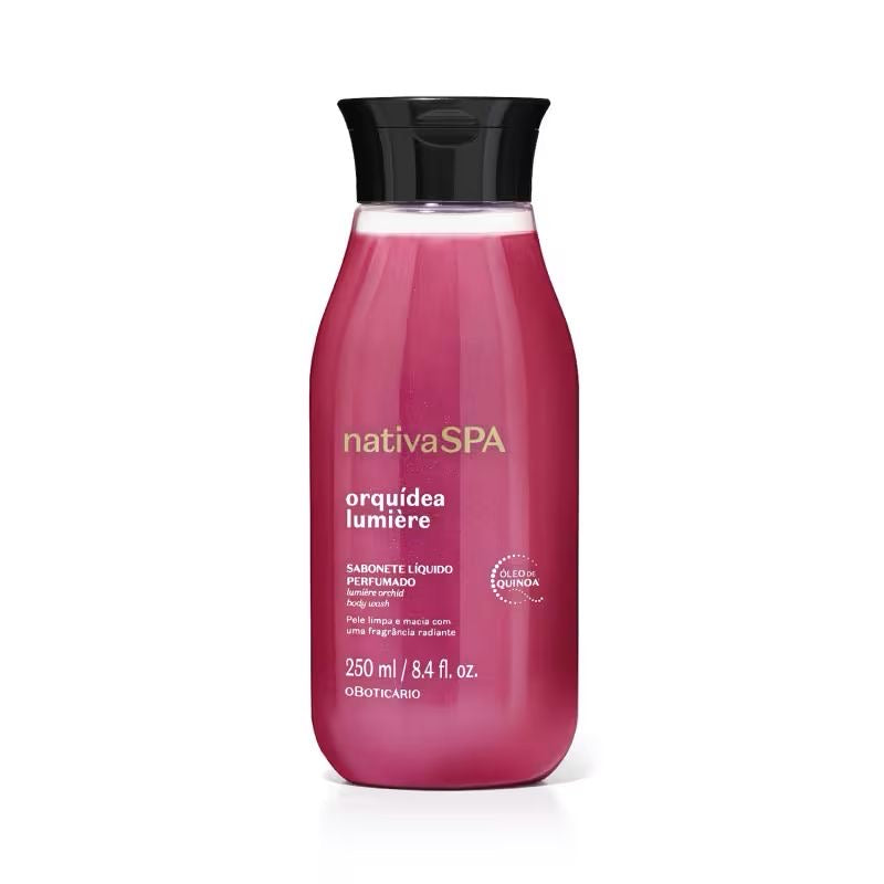 Sabonete Líquido Perfumado Nativa SPA
Orquídea Lumière 250ml