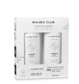 Coffret cadeau antipelliculaire Malbec Club 