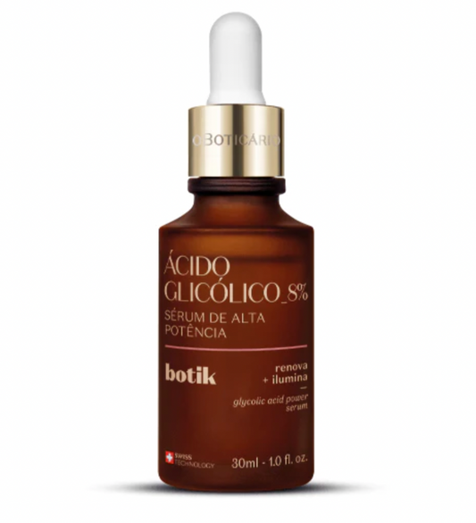 Botik Ácido Glicólico Sérum de Alta Potência, 30ml