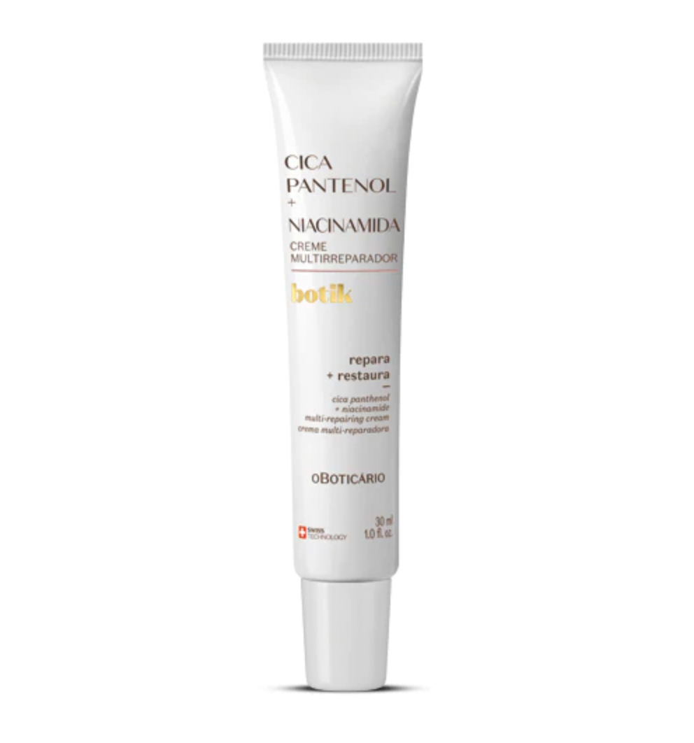 Botik Cica Pantenol + Niacinamida Creme Multi-reparador, 30ml