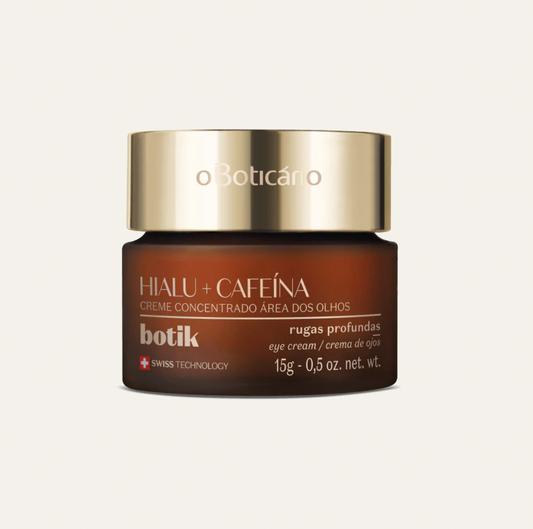 Botik Hyaluronic + Crème concentrée pour les yeux à la caféine, 15 g