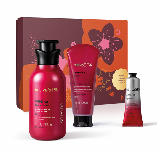 Kit Presente Nativa Spa Ameixa