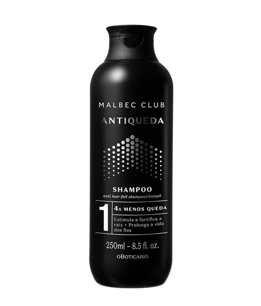 Malbec Club Shampooing anti-chute de cheveux, 250 ml 