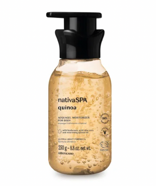 NSPA Loção Acquagel Hidrantante Quinoa, 250ml